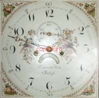 A clock face