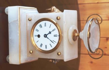 Front of small alabaster T/P