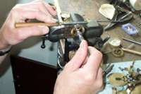 A close-up photo of me working